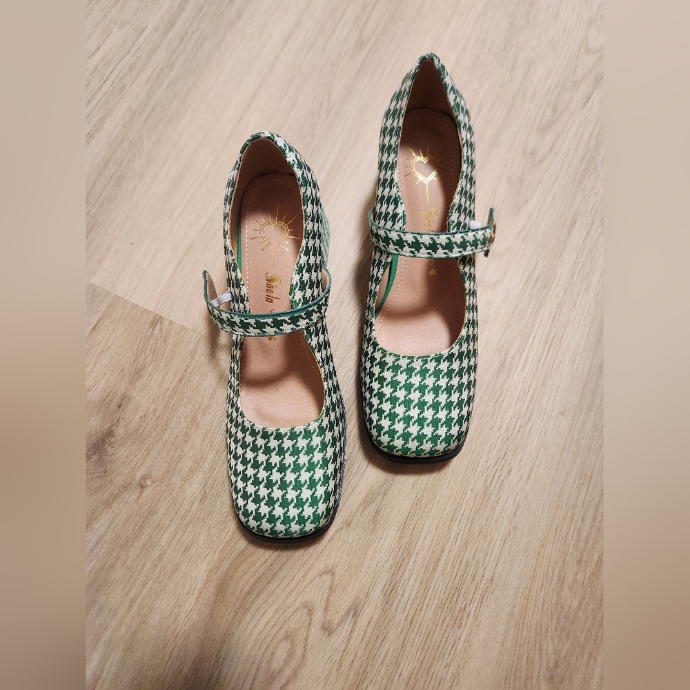☆square-toe heels☆